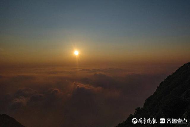 泰山图片高清大图，泰山日出美景图高清（壹图集7月1日献礼）