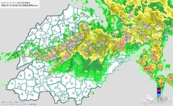 山东实时暴雨路径，强降水时段集中在3日下午至4日白天