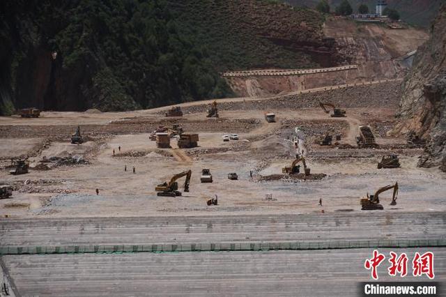 黄河水电站分布图，黄河上游建设水电站（黄河又一座水电站开工）