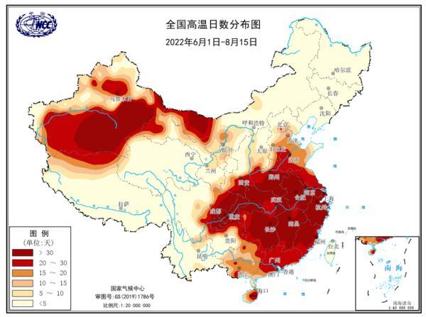 2022年重庆高温纪录，南方高温何时能退