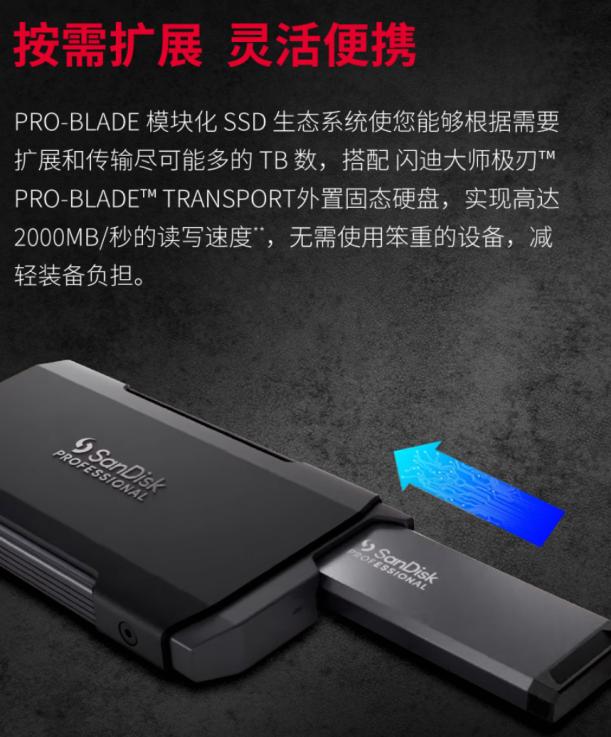 闪迪新品有哪些，创作存储新选择