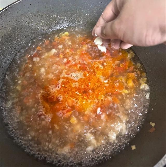 西红柿疙瘩汤懒人做法，开胃爽口疙瘩均匀Q弹