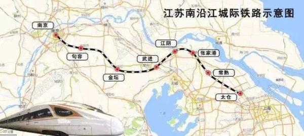 北沿江高铁2022年最新进展，南沿江城铁铺轨北沿江高铁获批