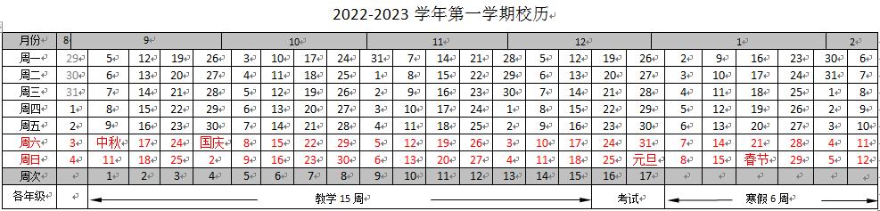 开学计划表新学期，新学期时间规划