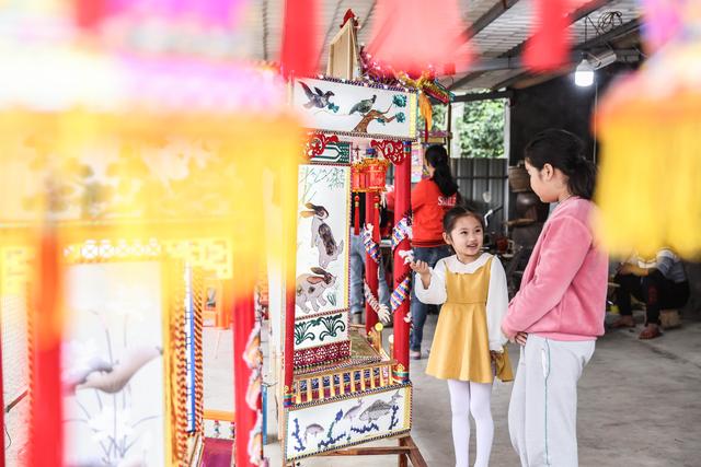 元宵节花灯海口琼山区，海南龙江元宵赛