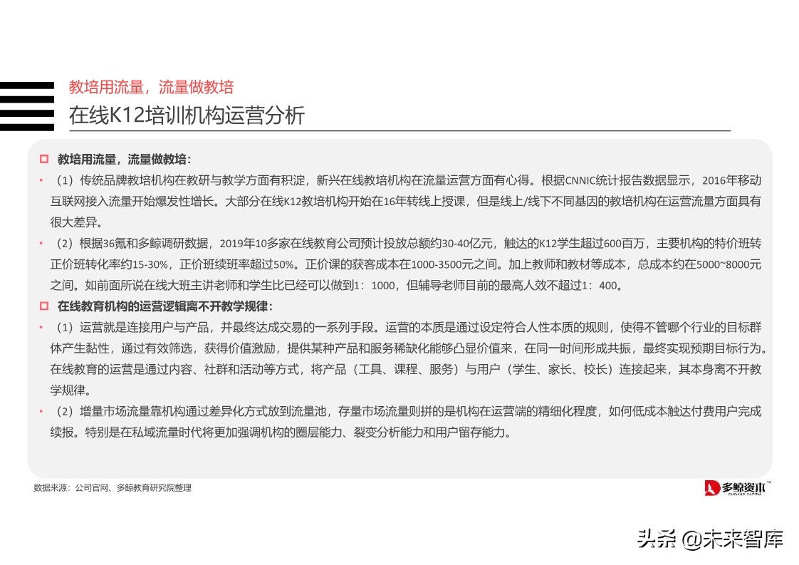 在线K12教育行业分析报告2019