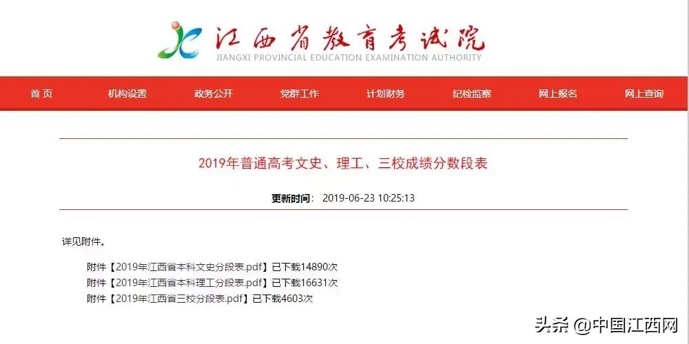 江西高考成绩查询 2023统考成绩查询入口