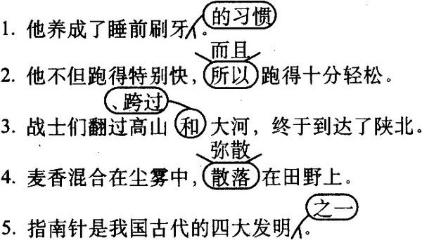 修改病句练习题 