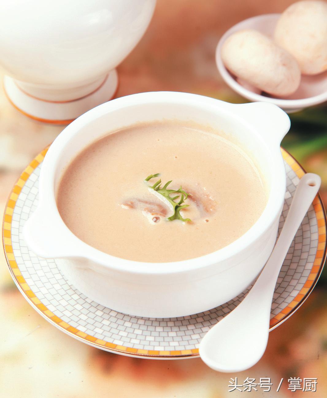 奶油蘑菇汤的做法 正宗的奶油蘑菇浓汤
