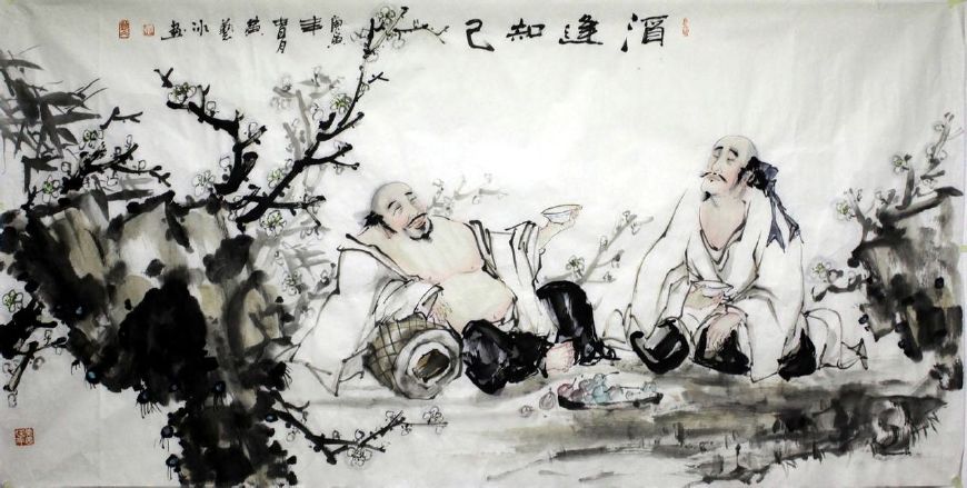 酒逢知己千杯少下一句 人生难得遇知己诗句