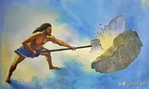 盘古开天地的神话故事 女娲真身图片吓死人