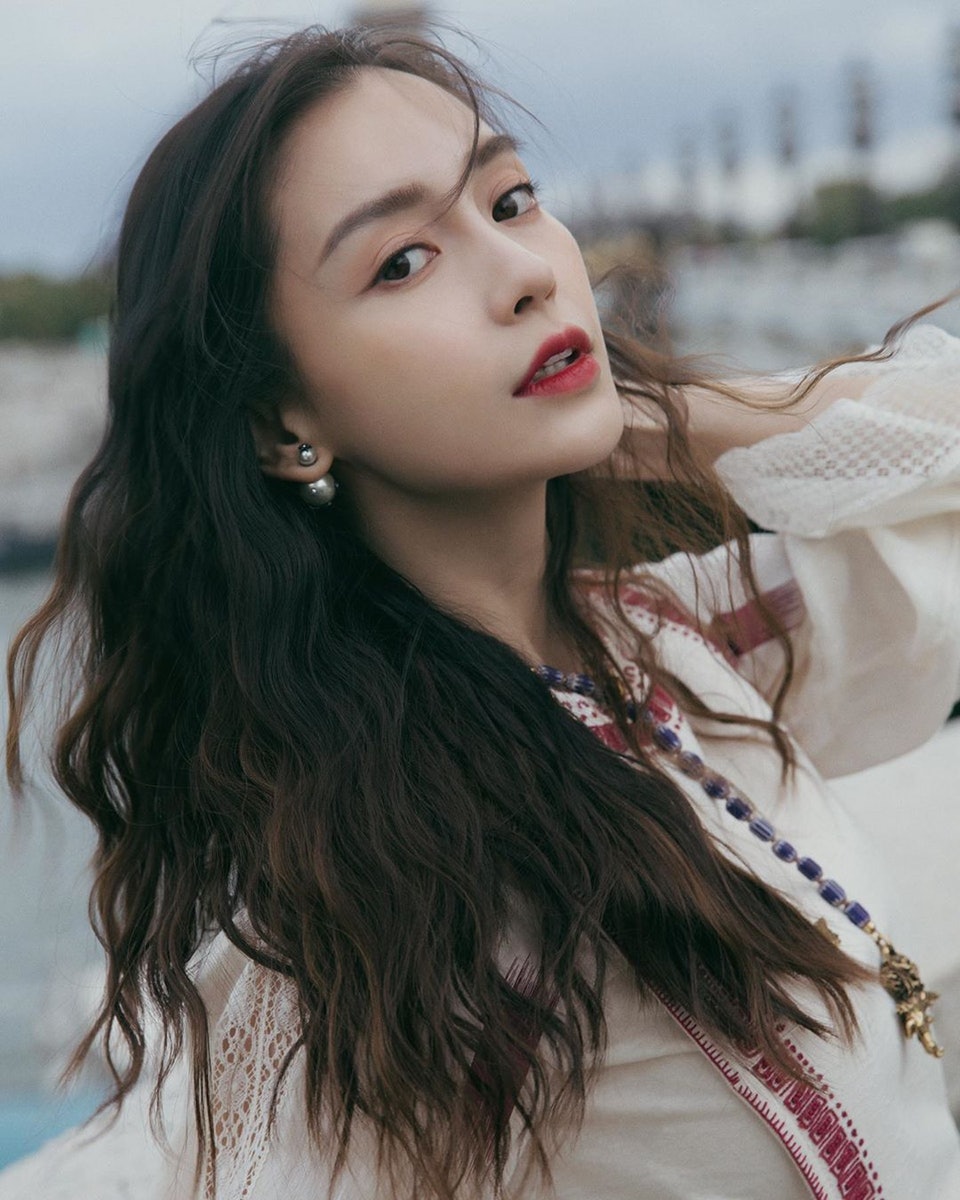 angelababy整容了吗 angelababy小时候