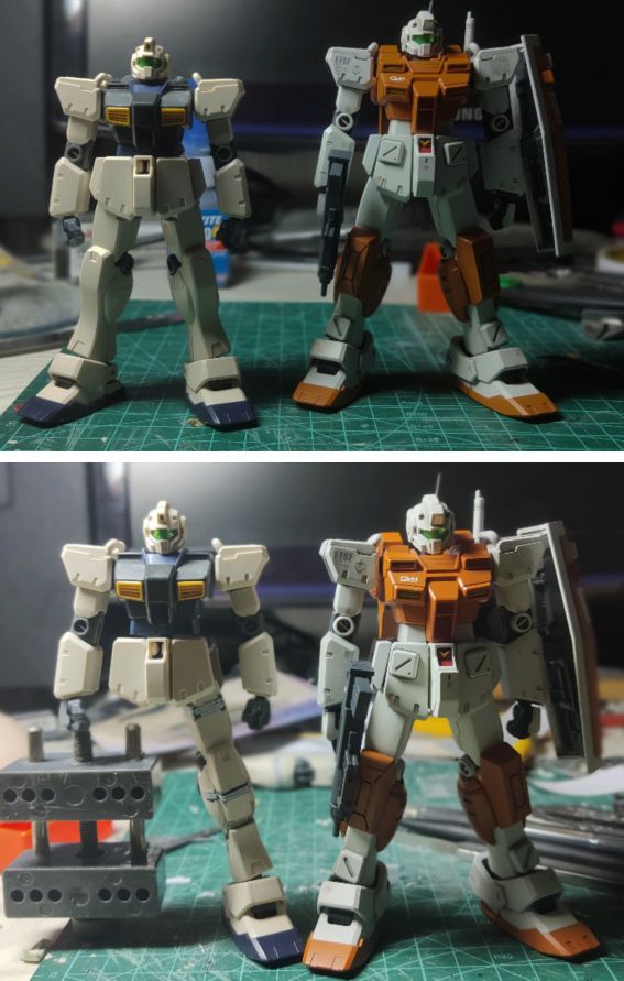 HGUC RGM79造型改造 液压汇