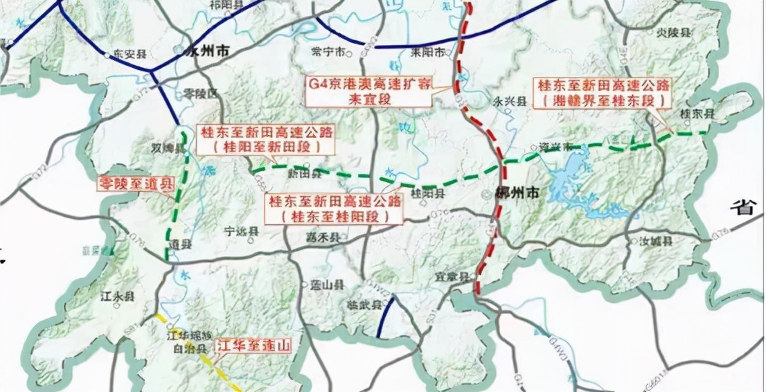 湖南高速公路规划湖南高速公路规划图最新