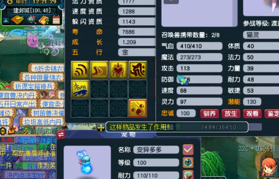 梦幻西游：个性须弥猫灵不忍一蓝怒上书，结果循环起来心凉凉