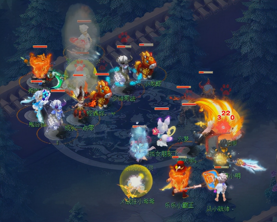 梦幻西游：4输出推进，最后竟靠魔王的慈航翻盘