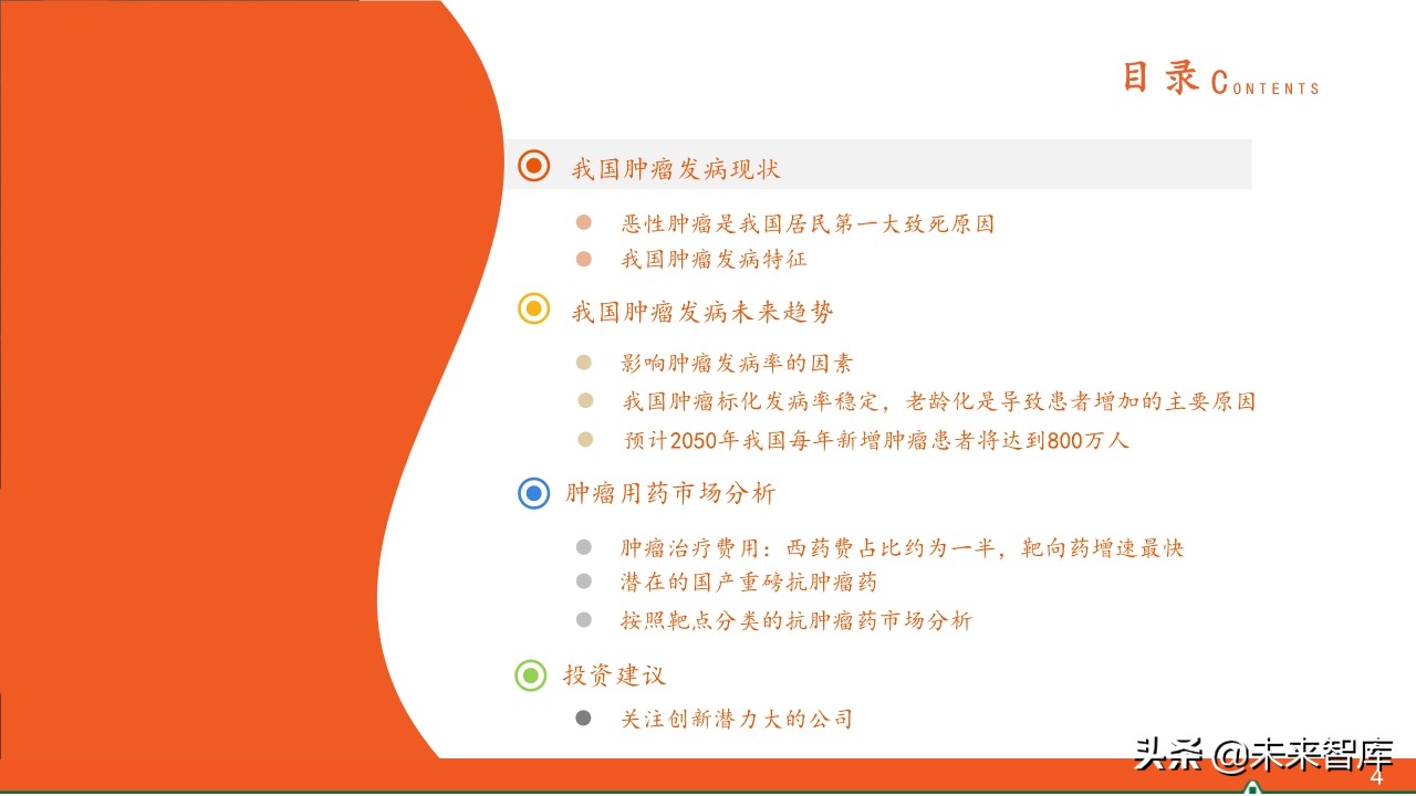 抗肿瘤靶向药物全景图：百年抗癌，任重道远