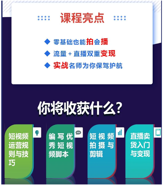 抖音代运营外包公司电话(免费报名！开班在即！筑梦社区第三期抖音直播运营培训班招生啦)  第4张