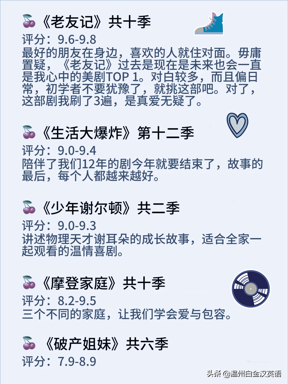 适合学英语的美剧 学好英语的20个小窍门