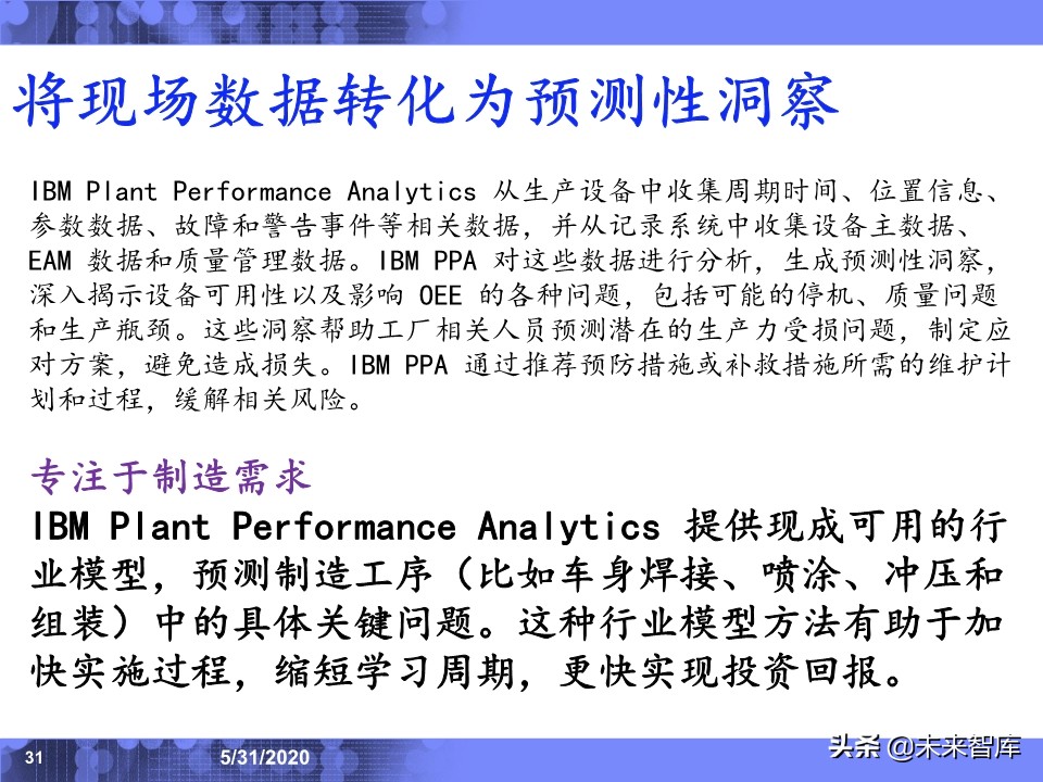 IBM专家深度解读工业互联网：应用场景与发展趋势