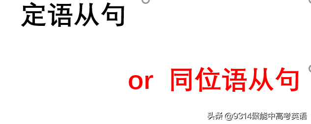同位语从句和定语从句的区别 同位语从句一定完整吗