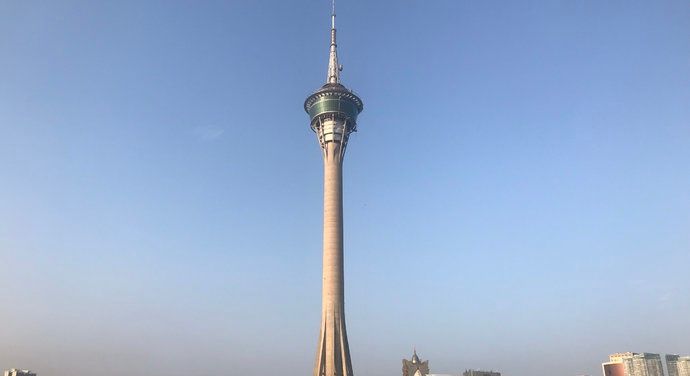 澳门具有代表性的建筑_澳门观光塔图片