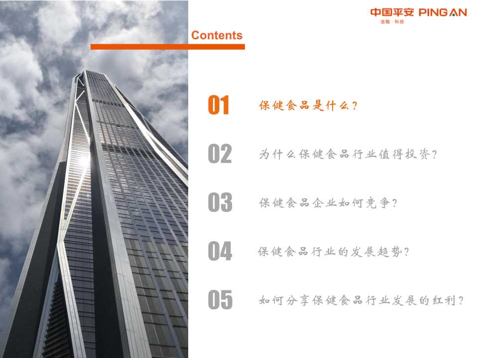 保健食品行业全景图