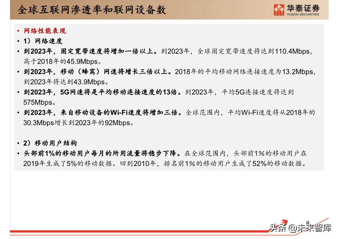 思科年度互联网报告：全球网络流量预测