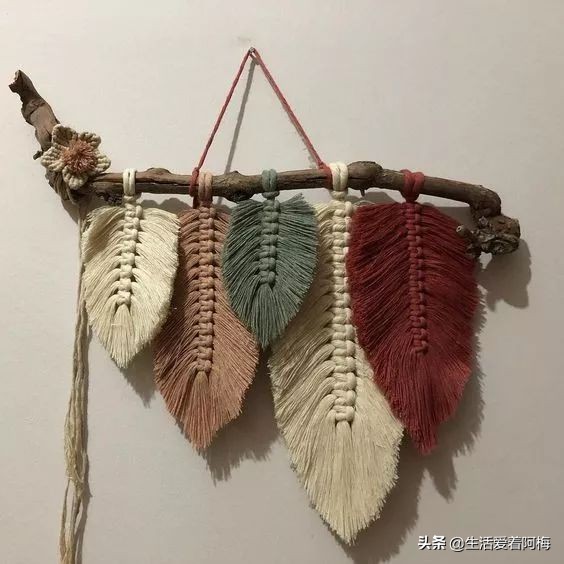 编绳子的编法图解 编绳子教程 手链