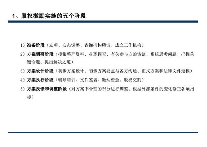 股权激励与股权结构设计超强手册（130页PPT）