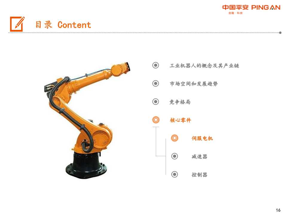 工业机器人产业链全景图