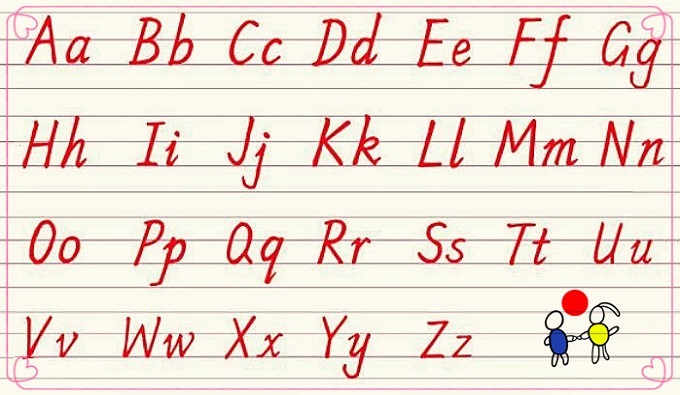 2.26个英文字母顺序表(手写体.3.26个英文字母顺序表(笔顺.4.