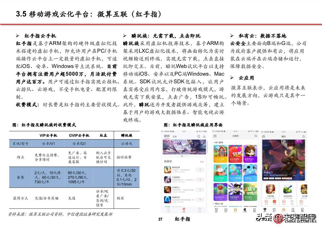 5G应用专题报告：探析云游戏创业公司进击之路