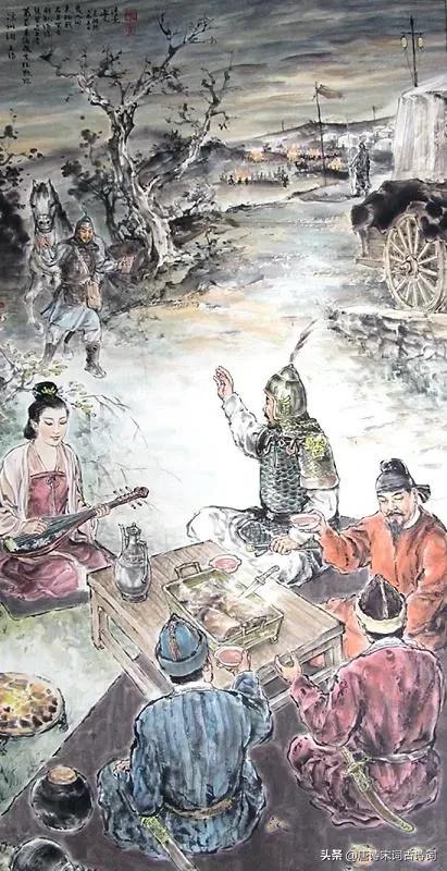 葡萄美酒夜光杯欲饮琵琶马上催 《芙蓉楼送辛渐》
