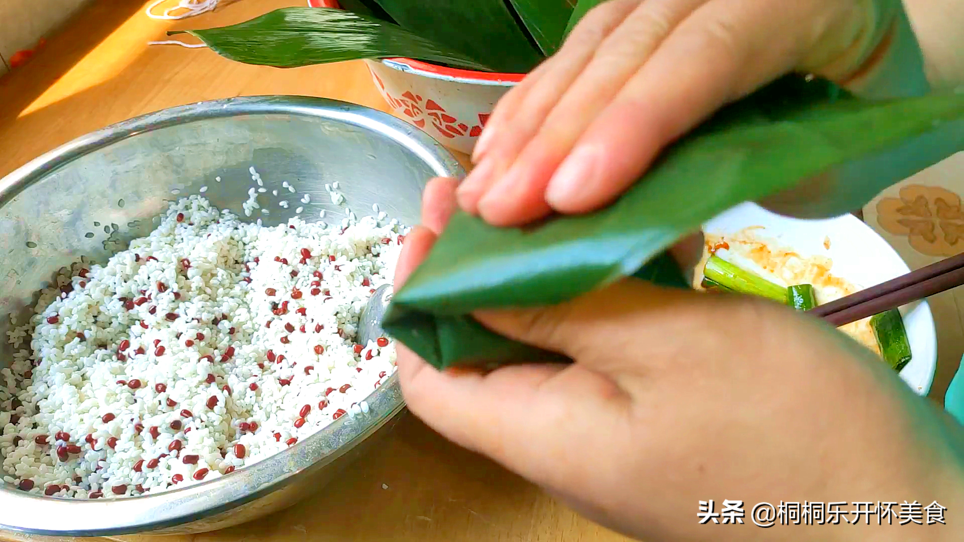 不会包粽子的要收藏了,教你最简单包法,步骤清晰,新手1次成功