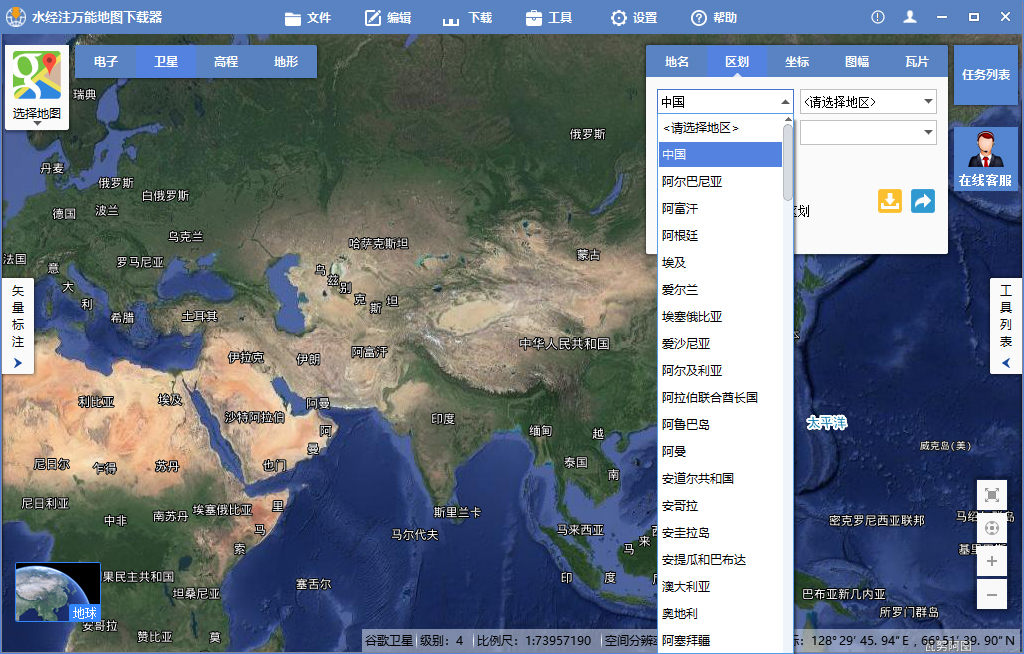 谷歌超清实时卫星地图 谷歌卫星地图2022