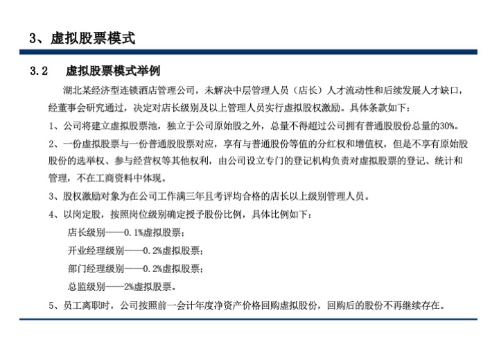 股权激励与股权结构设计超强手册（130页PPT）