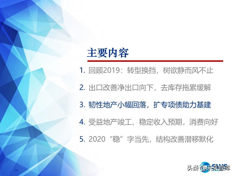 2020年宏观经济展望：求索大国转型，道、势、策（110页）