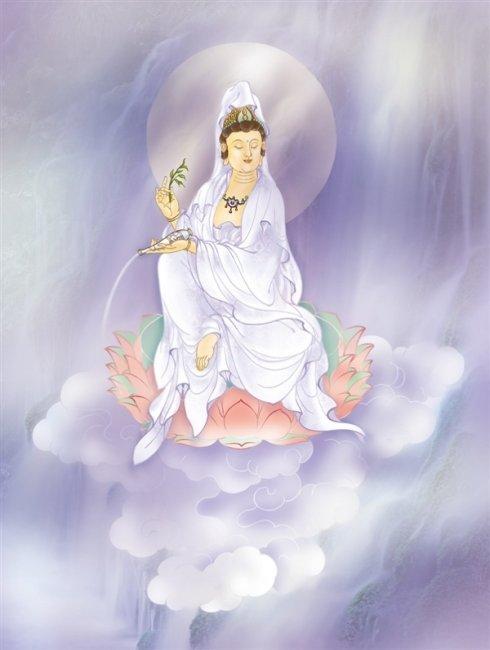 观音菩萨图片 观音菩萨真人图片