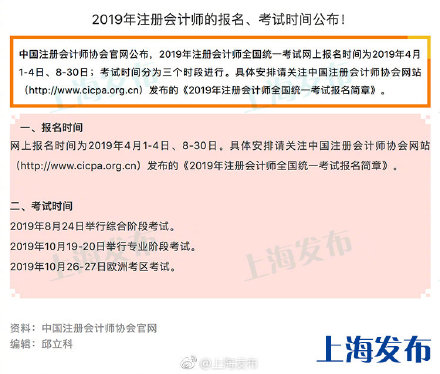 注册会计师报名时间 2023注会考试时间