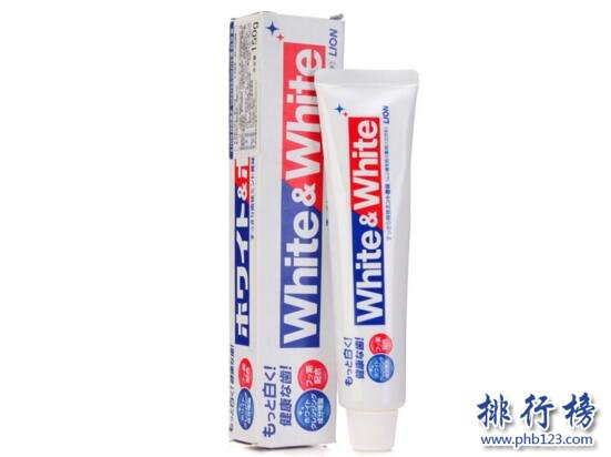 美白效果好的牙膏 全球排名第一牙膏
