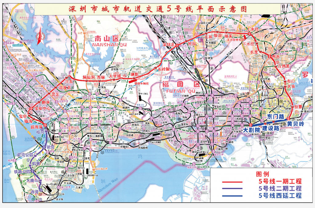 地铁5号线线路图 南宁地铁5号线线路图