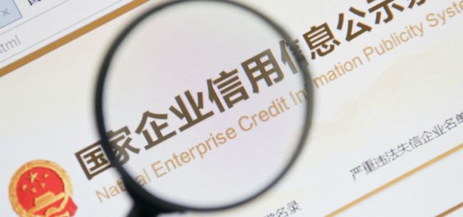 企业信用信息系统 企业信息公示系统官网