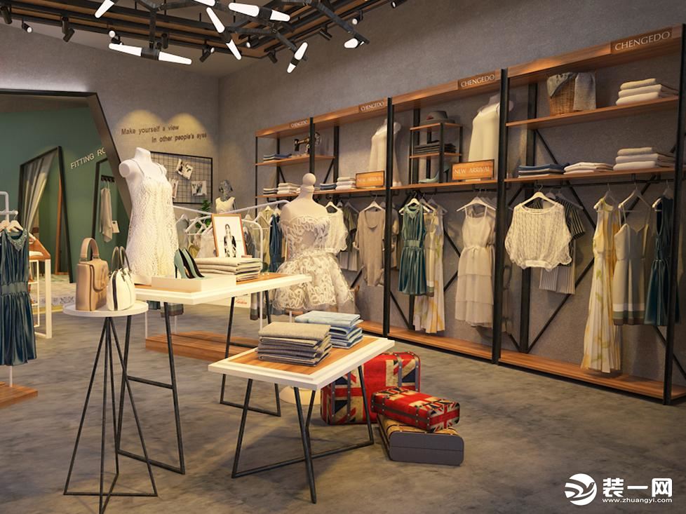 女装店怎么装修小面积女装店装修风格
