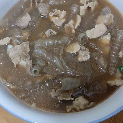 粉皮靠肉的家常做法,好吃到爆-浪哥说餐