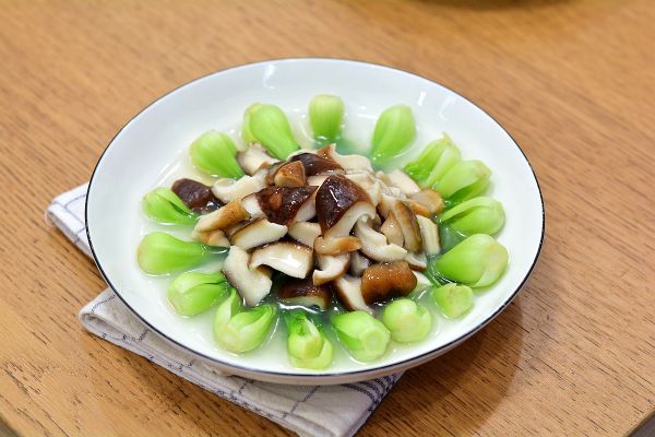香菇油菜的家常做法 香菇油菜的做法和步骤