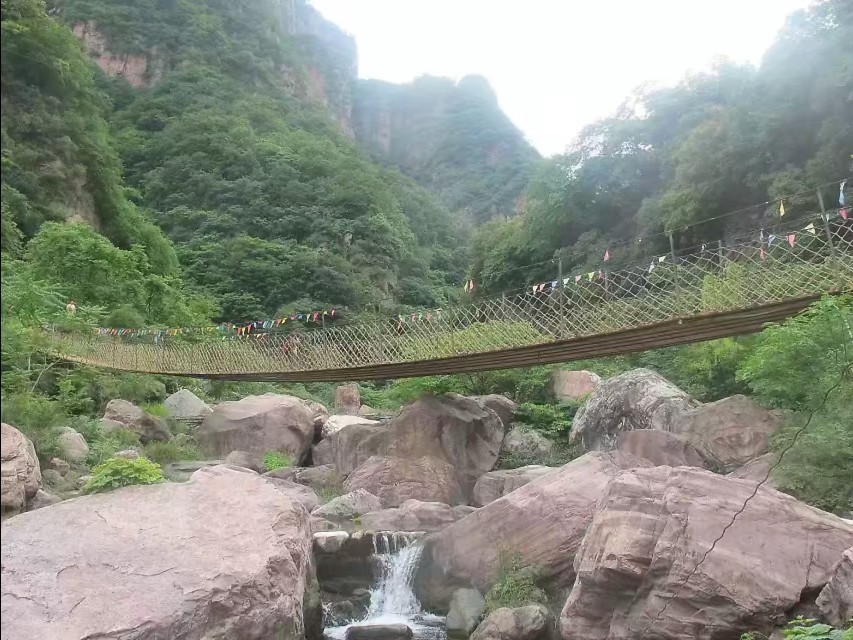 河南省十佳景区，国家地质公园，自然猕猴保护区——太行山八里沟