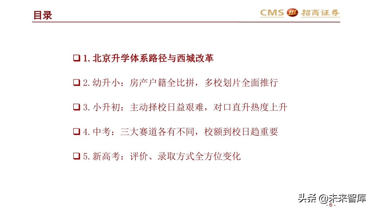 2020年北京地区升学指南：升学政策专题研究