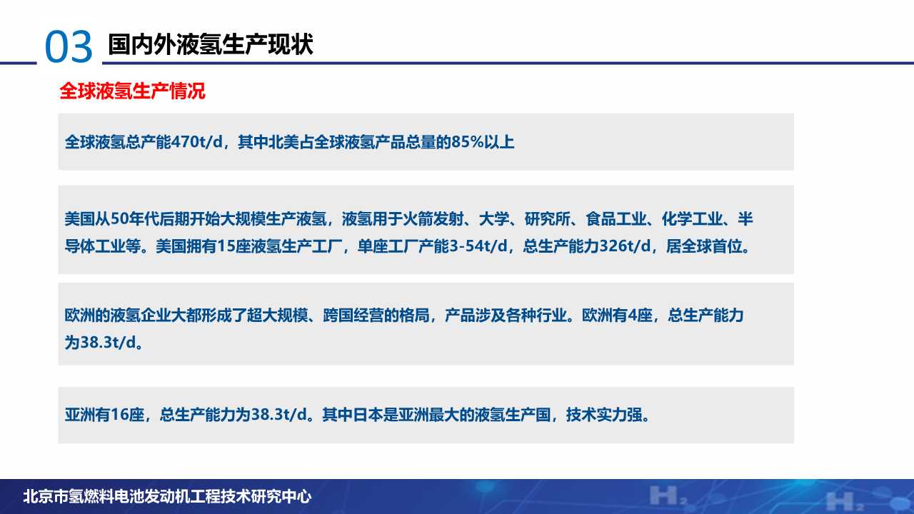氢燃料电池专题：液氢产业发展现状分析
