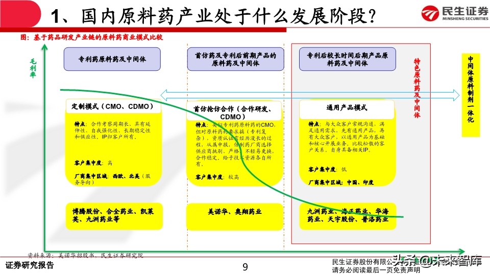 特色原料药行业专题报告：API行业生态演绎认识